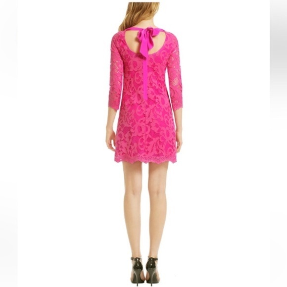 Lilly Pulitzer Pink Lace Dress - Picture 3 of 14